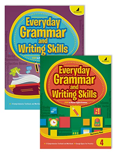 Woodsnipe English Grammar and Writing Skills (Class 3 and 4). |Practice Exercises with colourful images | Quiz and Tests| Innovative Assignments | Multiple Choice Questions| Answer keys Available