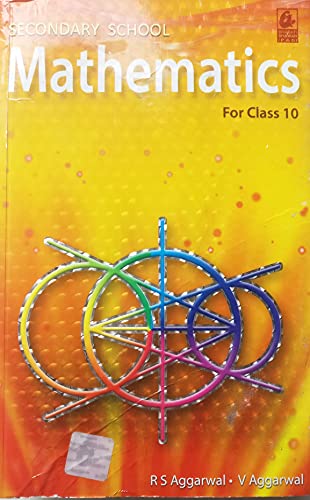 Secondary School Mathematics for Class 10 (Examination 2021-2022)
