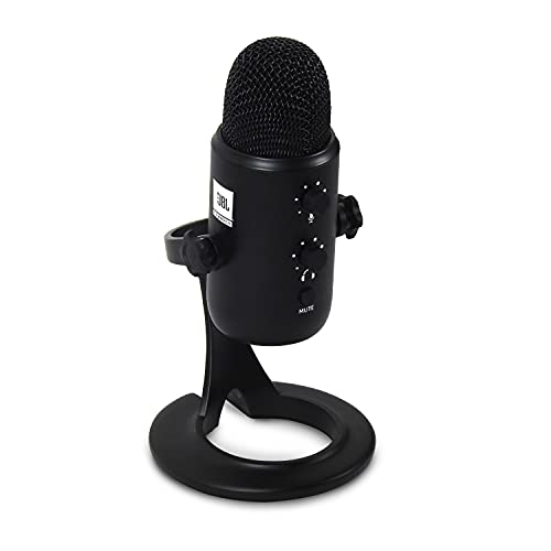 Book Cover JBL Commercial CSUM10 Compact USB Microphone for Recording, Streaming and Online Calls, Black, Medium