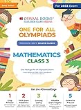 Oswaal One For All Olympiad Previous Years' Solved Papers, Class-3 Mathematics Book (For 2022-23 Exam)
