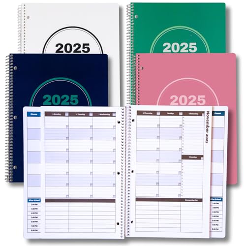 Order Out Of Chaos Academic Planner 2025-2026 Daily Weekly and Monthly Calendar, School Agenda Book, July 2025-June 2026 planner 8.5 x 11 Homework Organizer
