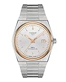Tissot PRX Powermatic 80, Swiss Automatic Watch for Men, Stainless Steel Case, Silver Dial (T1374072103100)