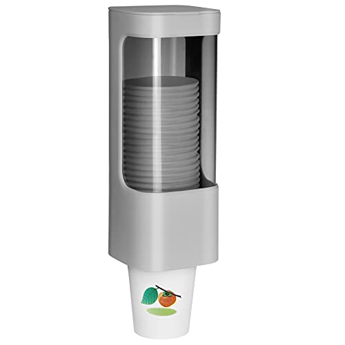 Cup Dispenser Wall Mounted Bathroom Cup Holder，3oz-5oz Disposable Paper Cup Plastic Cup Dispenser
