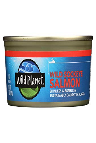 Wild Planet Wild Pink Salmon With Skin & Bones