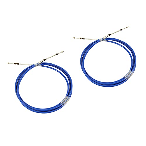 Marine 33C Throttle Shift Remote Control Box Cable For Yamaha Outboard Engine Boat Motor Steering System Blue