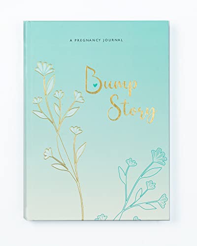 Bump Story: 40 Weeks Pregnancy Journal to Record your Pregnancy Journey | Pregnancy Planner | Keepsake, Milestones & Trimester Tracker with Stickers | Perfect for Pregnancy Gift by The Journal Lab