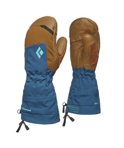 BLACK DIAMOND Women's Mercury Ski Mitts | Gore-TEX Waterproof Insert | Primaloft Gold Fleece Lining | Removable Liner