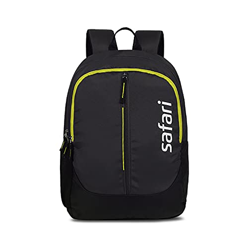 Safari Sheild 26 Ltrs Water Resistant Casual Backpack - (SHEILD19CBBLK), Black, L, Classic