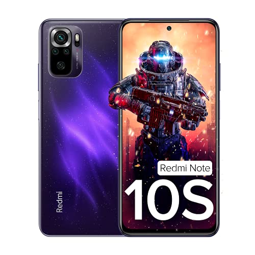 Redmi Note 10S (Cosmic Purple, 6GB RAM, 128GB Storage) - Super Amoled Display | 64 MP Quad Camera | 5000m Ah (typ) Battery