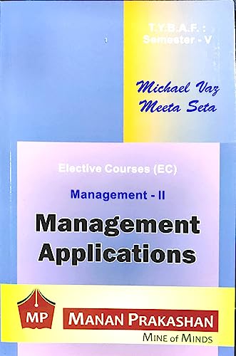 Management Applications TYBAF Semester V manan prakashan ainapure