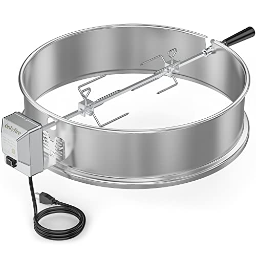 Onlyfire 22" Kettle Grill Rotisserie Ring Kit