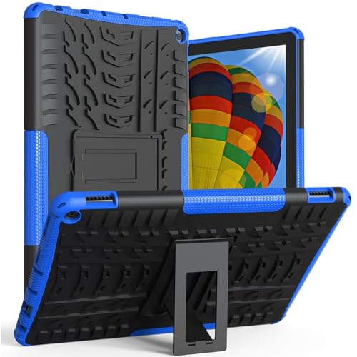 ROISKIN Kickstand Case 2-Layer Heavy Duty Shockproof Kids Cover for 2021 Release Tablet 10 & 10 Plus Case 11thgeneration Without Screen Protector, Not for 10 inch iPad TCL Samsung