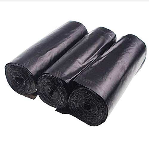 Book Cover EnviroClean Garbage Bags/Dustbin Bags/Trash Bags Roll 30 bags/roll (Medium, Size 19x21) (Black Color) (Pack of 10)