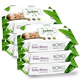 NOVEL Baby Wet Wipes/Pack With Lid (Pack of 6-80 Sheet)