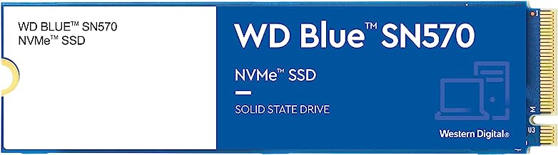 Book Cover Western Digital WD Blue ¢ SN570 NVMe ¢ 1TB SSD, Upto 3, 500 MB/s Read, with Free 1 Month Adobe Creative Cloud Subscription, 5 Y Warranty