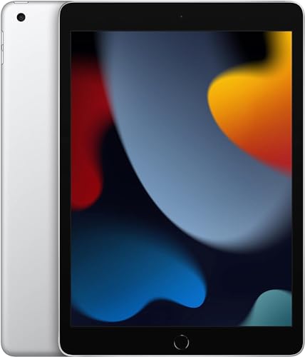 Apple 2021 iPad 10.2-inch, Wi-Fi, 64GB, Silver (Renewed)