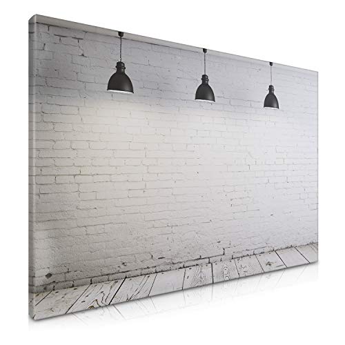Navaris Magnetic Dry Erase Board - 16 x 24 inches Decorative White Board for Wall with Printed Design, Includes Magnets and Marker - Concrete