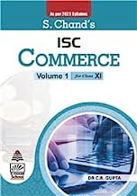 S Chand's ISC Commerce Class XI C. B Gupta 2021 Edition [Paperback] C B Gupta