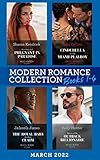 Modern Romance March 2022 Books 1-4: Penniless and Pregnant in Paradise (Jet-Set Billionaires) / Cinderella for the Miami Playboy / The Royal Baby He Must Claim / Return of the Outback Billionaire