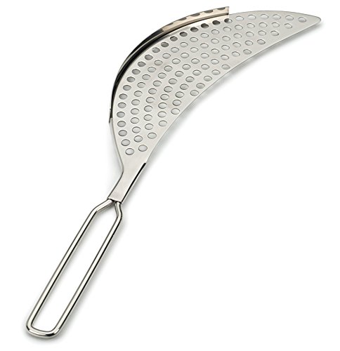 RSVP Endurance precisin Acero Inoxidable perforadas Berry Colador, Pierced Stainless Steel (8023)