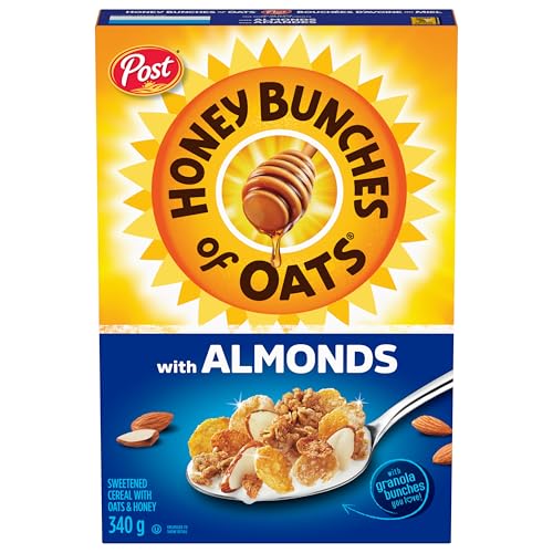 Post Honey Bunches Of Oat Almond Cereal, 340 g