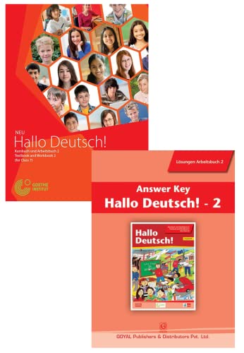 Hallo Deutsch 2 Textbook + Workbook +Answer Key