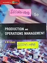 Production And Operations Management Condition Note:- (Used Like New )