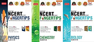 MTG Objective NCERT at your Fingertips PHYSICS + CHEMISTRY + BIOLOGY for NEET / JEE 2022 Exam (Combo of 3 Books))