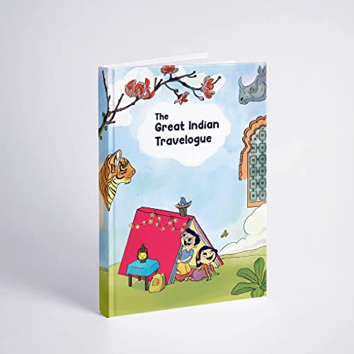 The Great Indian Travelogue - Magical journey across India | Kids travel book Children's early learning picture book ( Yug Books )