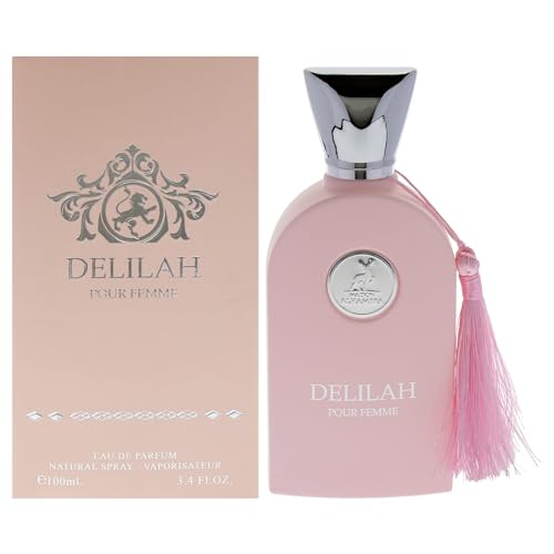Lattafa Maison Alhambra Delilah Pour Femme Eau de Parfum Spray for Women, 3.4 Ounce / 100 Ml