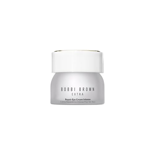 Bobbi Brown Extra Repair Eye Cream Intense | Replenish, Depuff, & Brighten | Under Eye Cream with Argireline Peptide, Hyaluronic Acid, & Glycerin, 0.5 Fl Oz