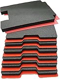 Pelican Color Case Custom Tool Control Foam Inserts & ABS Plastic for Pelican 1560. Turn Your 1560 into a Custom Tool case.