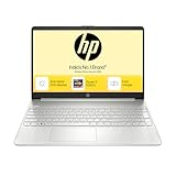 HP 15s, AMD Ryzen 3 5300U Laptop(8GB DDR4, 512GB SSD), 15.6"/39.6cm,FHD, Windows 11, MS Office 2019, Silver, 1.69kg, AMD Radeon Graphics, Dual Speakers, eq2143AU/eq2212au