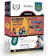 Educart Term 2 Class 10 Sample Papers Bundle of Science, Math Standard, Social Science & English Books For 2022 (Based on the CBSE Term-2 Subjective Sample Paper released on 14 Jan 2022) Edubook