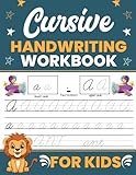 Cursive Handwriting Practice Workbook For Kids