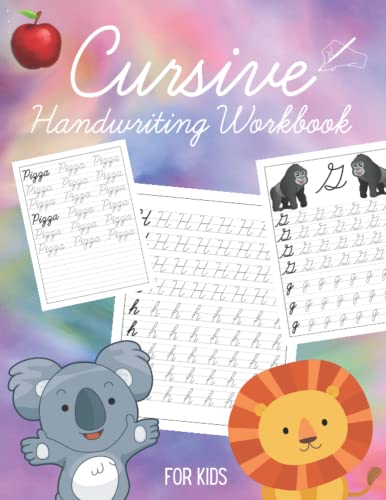 Cursive Handwriting Workbook for Kids: A Brilliant Way for Children to Have Fun Practising Cursive Writing!
