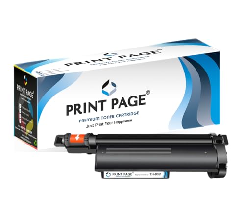 Print Page TN-B021 Toner Cartridge Compatible for Printers HL-B2000D, B2080DW, DCP-B7500D, B7535DW, B7640DWB, MFC-B7715DW (1 pcs)