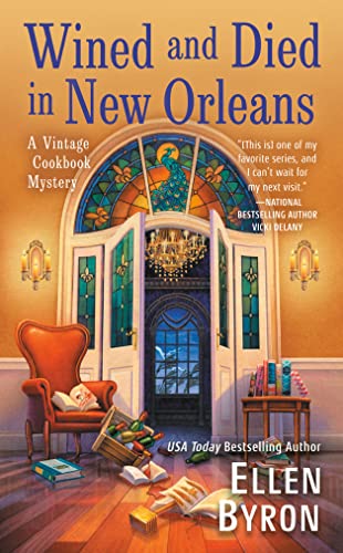 Wined and Died in New Orleans (A Vintage Cookbook Mystery 2)