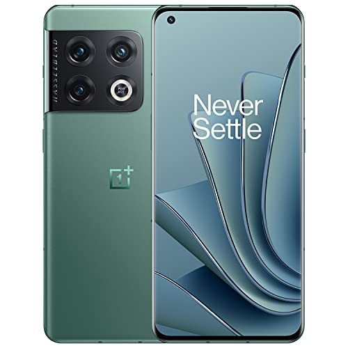 OnePlus 10 Pro 5G Dual-SIM 128GB ROM + 8GB RAM (GSM Only | No CDMA) Factory Unlocked 5G Smartphone (Emerald Forest) - International Version