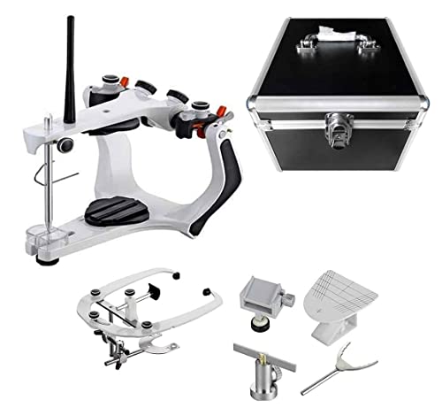BONEW Lab Articulator High Precision Semi-Adjustable with Standard Face Bow Aluminum Box XG-A01