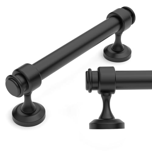 Amerdeco Cabinet Pulls 10 Inch Hole Centers Kitchen Cabinet Hardware,Solid Cabinet Handles for Bathroom Drawer Handles IH0005…
