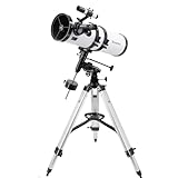 Skyoptikst 750x 150 mm Reflector Newtionan Astronomical Telescope High Power Equatorial Mount Star Planet Moon Saturn Jupiter…