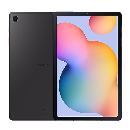 Samsung Galaxy Tab S6 Lite 10.4" 64GB Android Tablet, LCD Screen, S Pen Included, Slim Metal Design, AKG Dual Speakers, 8MP Rear Camera, Long Lasting Battery, US Version, 2022, Oxford Gray