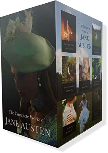 Jane Austen 7 Books Collection Set (Pride and Prejudice, Northanger Abbey, Persuasion, Mansfield Park, Emma, Sense and Sensibility, Sanditon and Other Stories)
