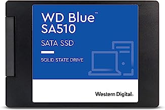 Book Cover Western Digital WD Blue SA510 SATA SSD Internal Storage, 1TB, for Performance Upgrade and Content Creators