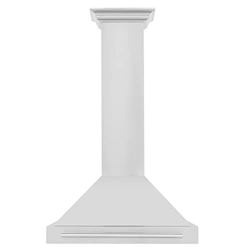 ZLINE 30" Stainless Steel Range Hood with Stainless Steel Handle