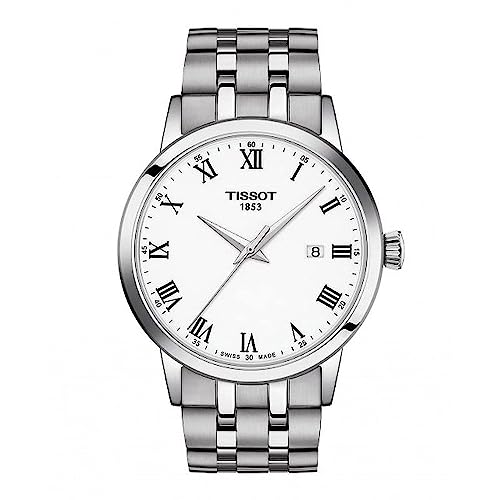 Tissot Mens Classic Dream Stainless Steel Dress Watch