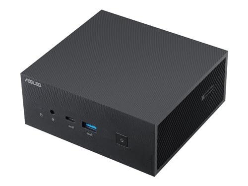 ASUS PN63-S1 Mini PC System with Intel Core i7-11370H, 16GB DDR4, M.2 PCIE 512GB SSD, WiFi 6, Bluetooth, USB-C, Windows 11 Pro