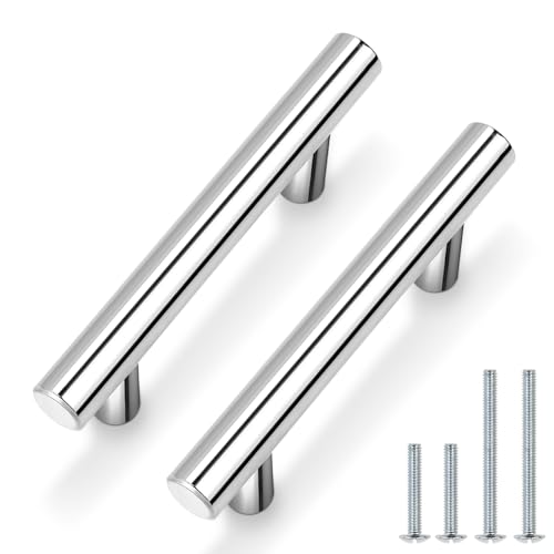 Probrico 5 Pack Cabint Handles Euro Bar Drawer Pulls