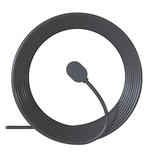 Arlo Outdoor Magnetic Charging Cable - Arlo Certified Accessory - 25 ft, Weather Resistant Connector, Works with Arlo Ultra, Ultra 2, Pro 3, Pro 4 and Pro 3 Floodlight Cameras